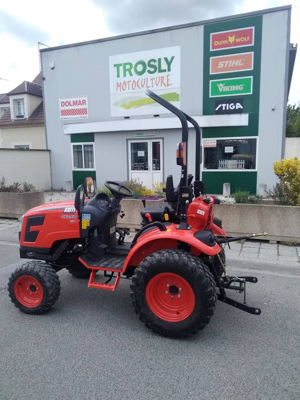 tracteur tondeuse